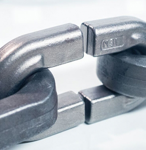 Derbevilletest Ga terug Brig Hero friction welded chain - Conveyor techniek